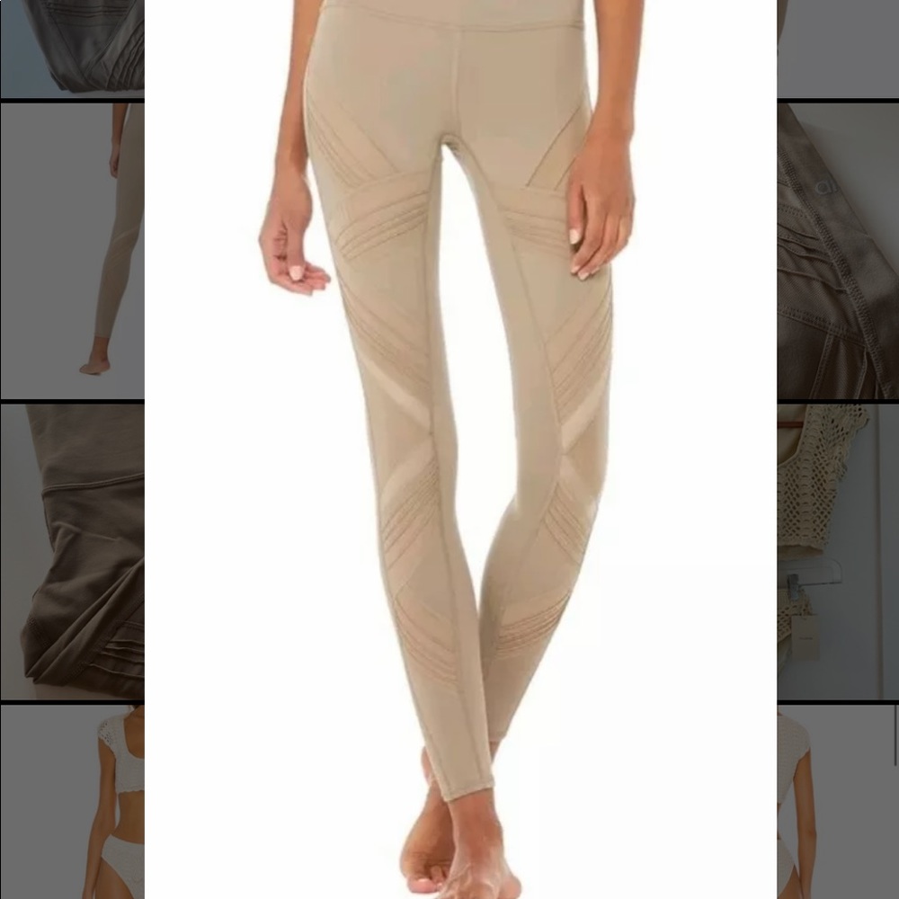 ALO XS gravel high waisted leggings. New
